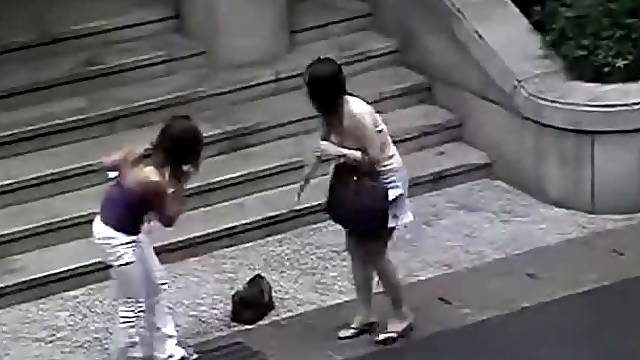 Sharking with Japanese girls