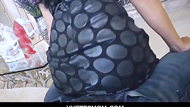 XXStepmom - Asian MILF stepmother fucks and sucks a stepsons huge cock