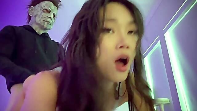 Lucy Mochi Fucks With Michael Myers
