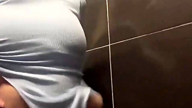 Got insane in public, sneaky getting off at the mall - XXX!