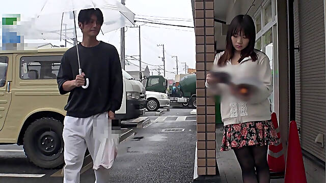 Japanese Mikoto Mochida harasses friend and sucks dick