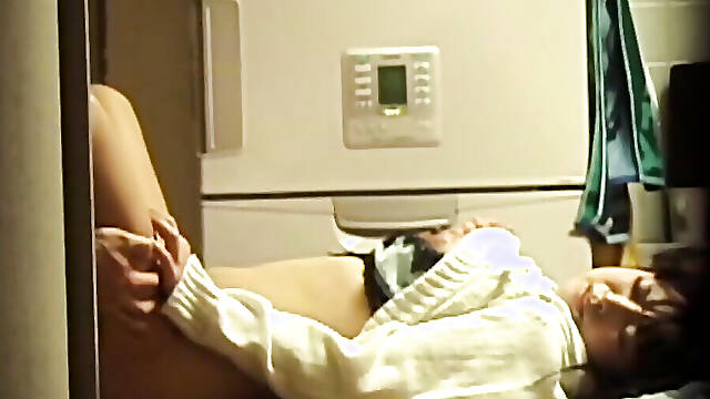 Japanese voyeur footage of babe being fucked