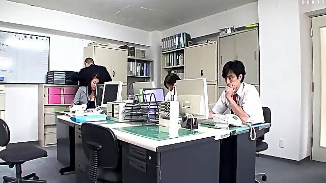 Milfs Get Fucked Over And Over Again Everyday Making Her Work Overtime. Plump Big Tits