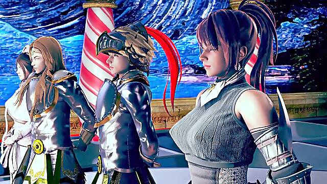 Dame knight lose to monster ork - scene,26 Sorry, immovable!