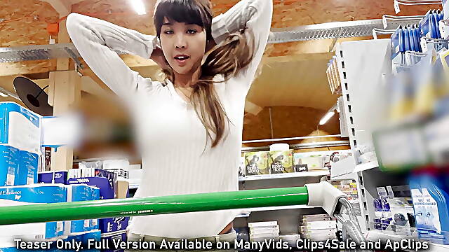 Risky Public Store Masturbation I