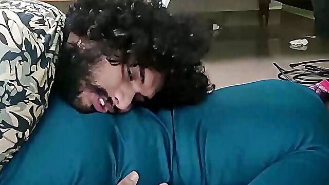 Vaishnavy and Sharun Raj modern dress ass kiss romance, Indian couple hot Ass kiss romance, Mallu couple ass kiss