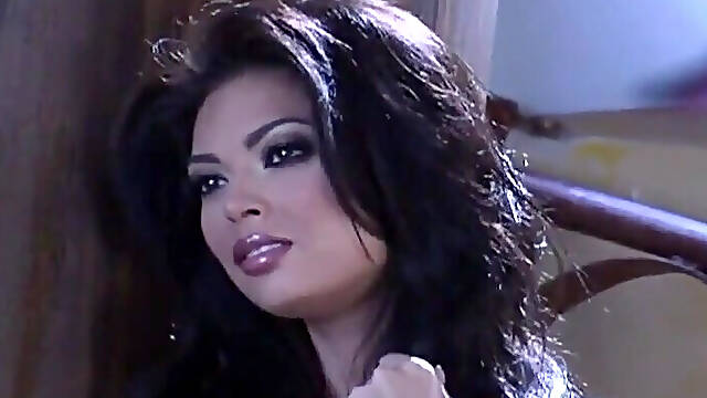 Photoshoot Diamond Face Bike Black Underwear Featuring Tera Patrick