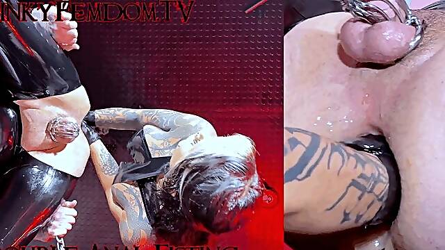 Double Anal Fisting Above 4K ft Mistress Yazmin Maz Morbid #fisting #pegging #femdom @mazmorbidfetish x