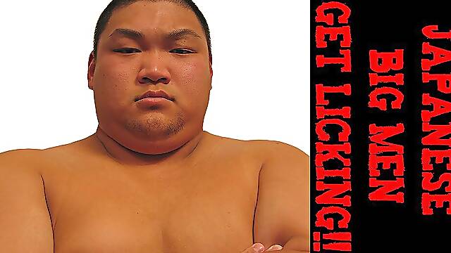 Big, Young Japanese Men Get Licking
