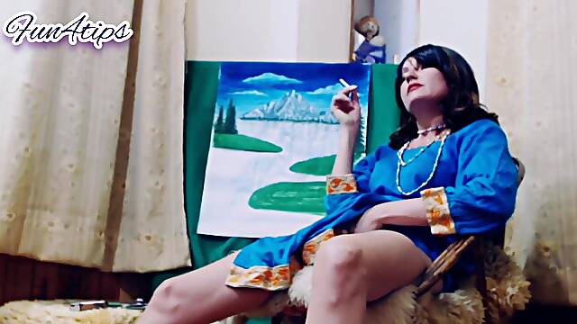 Smoking Hot Babe, for You to Enjoy.