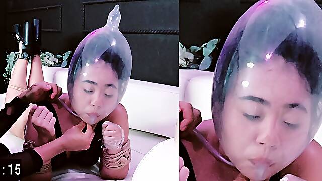 Condom Breath Yoga Cobra Moni Lee Training Silly Face