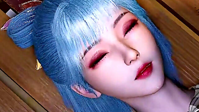 3D Cute College Cheerleader Got Fucked by Old Dick