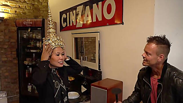 Asian MILF in Elegant Clothes