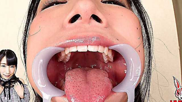 Saliva POV Hina Azumi’s Tongue Glistens-long, Wet, and Dripping Spit Onto Your Cock